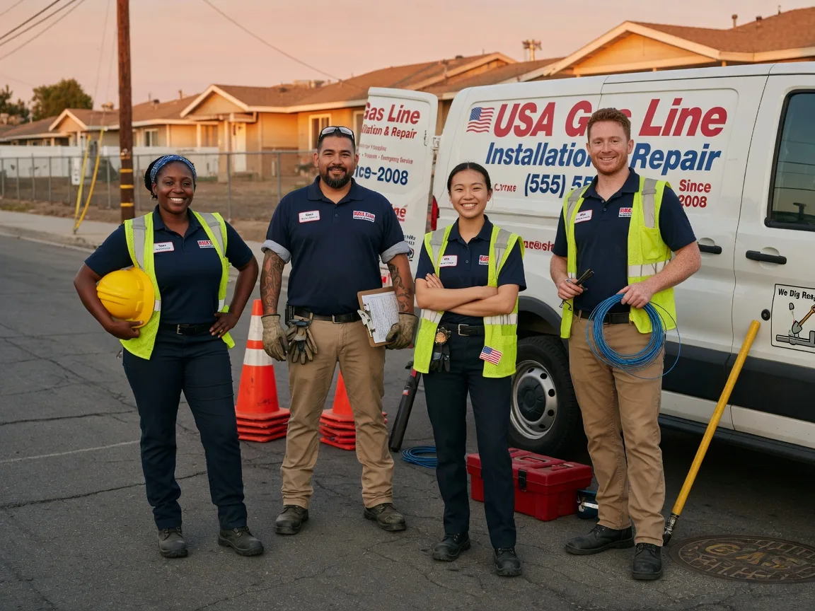 Gas Line Installation company in Omaha, AR